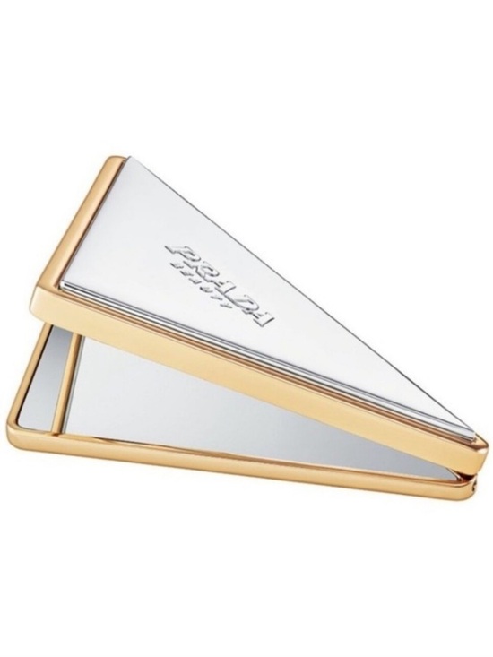 Prada Accessories - Prada Beauty Triangle Shaped Double-sided Compact Mirror